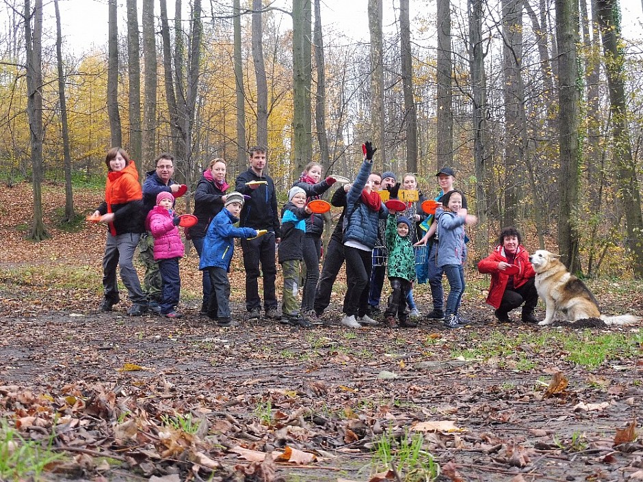 Hájenka Janíkovo sedlo 10.-12.11 (114) Nedělní disc golf