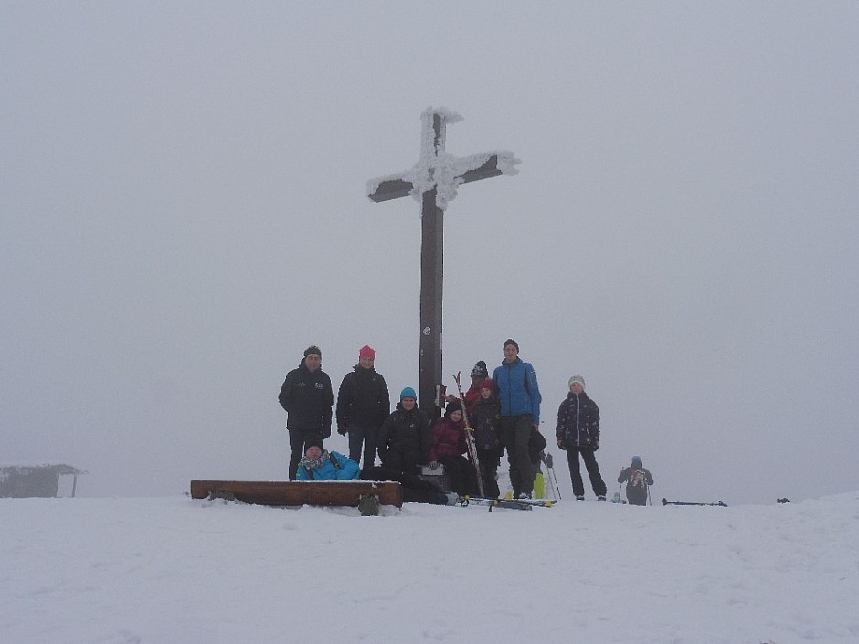 2-Trasa L3 na Velkou Raču a do Staré Bystrice 10. Mezinárodní zimní sraz 25.-28.1.2018 Oščadnica (12)