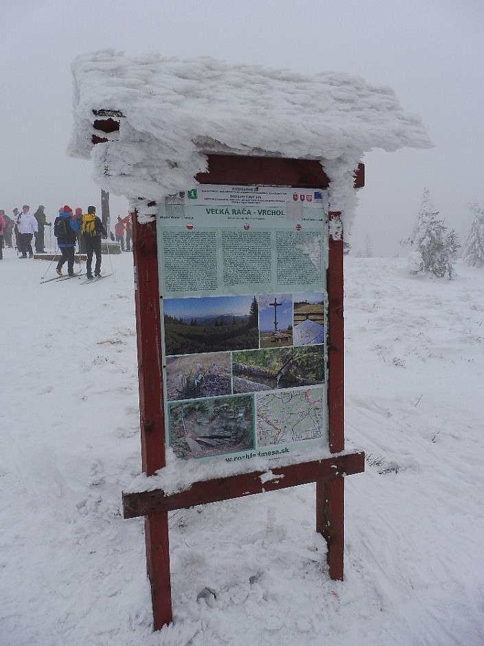 2-Trasa L3 na Velkou Raču a do Staré Bystrice 10. Mezinárodní zimní sraz 25.-28.1.2018 Oščadnica (8)