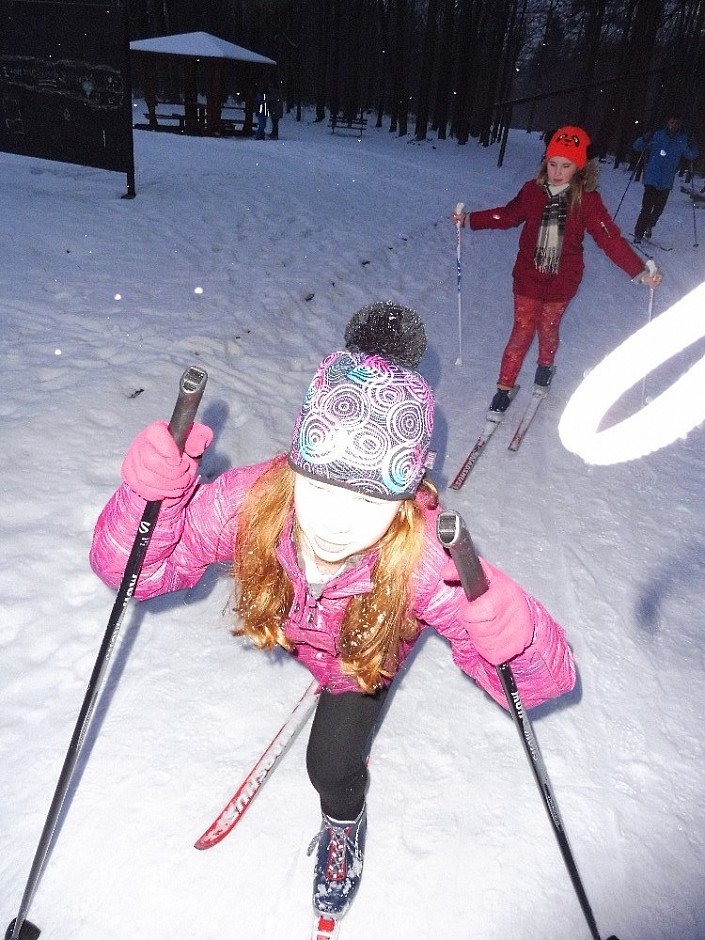 Běžkařské družinovky 13.-14.2.2018 Bělský les (24)