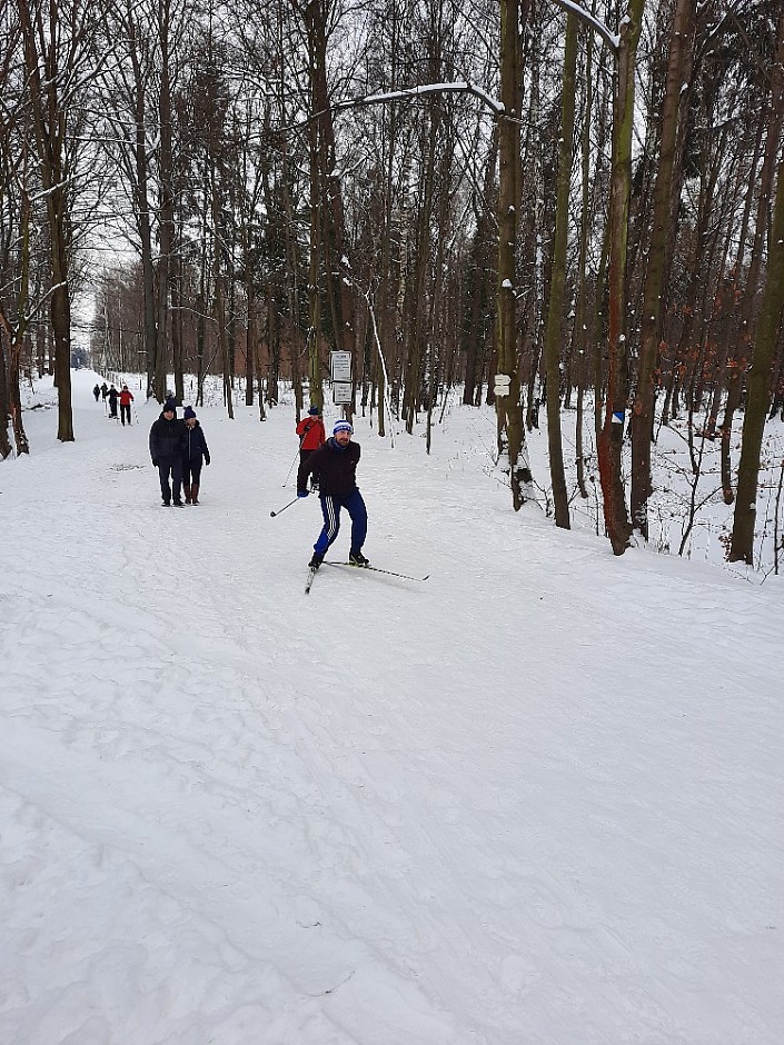 Běžkování 14.2.2021 Bělský les (2)