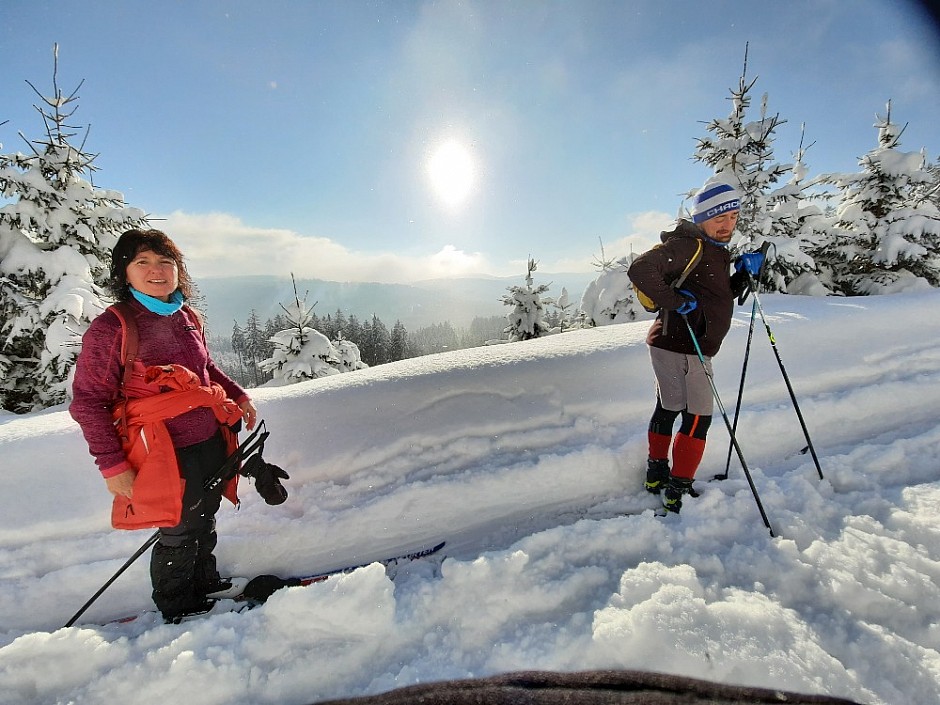 Běžky 17.1.2021 Bílá - Mezivodí (4)