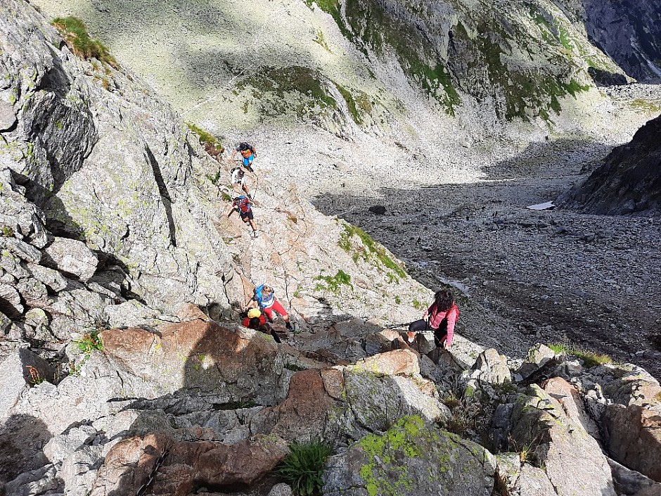 Přes 5 chat a Priečne sedlo 7.8.2021 Vysoké Tatry (64)