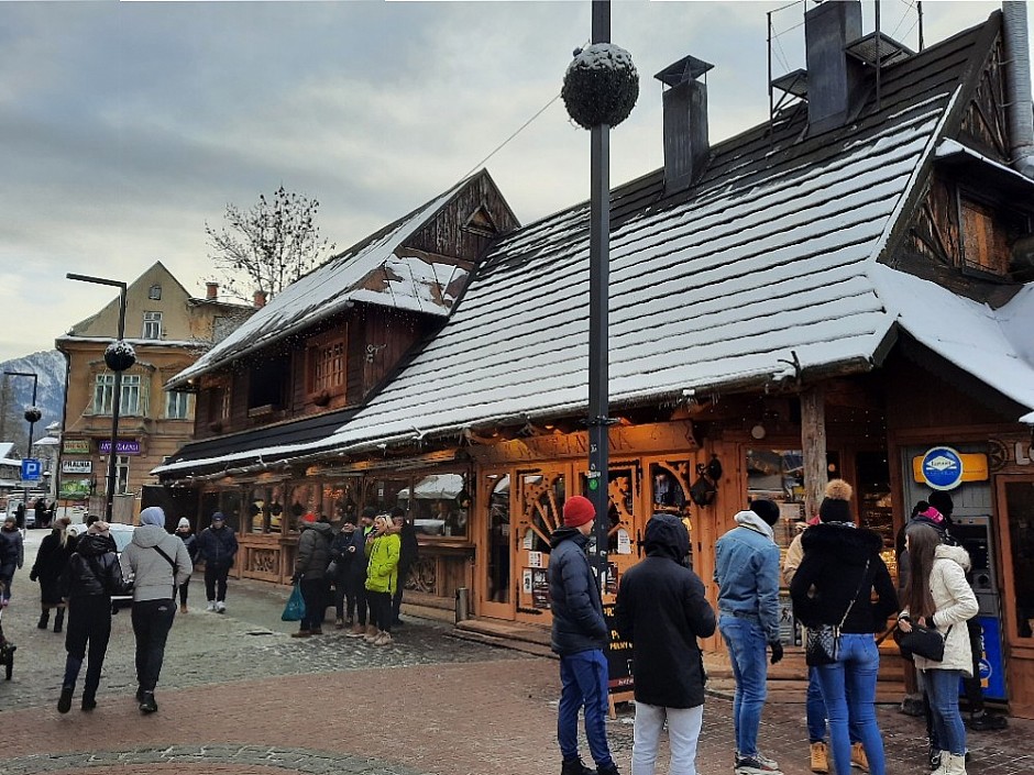 4-Podvečerní prohlídka města Zakopane 3.-5.12.2021 Polské Tatry (5)