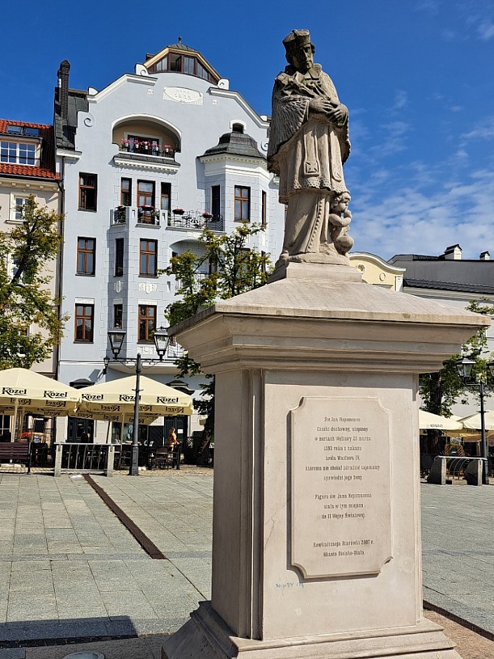 Rynek i centrum Bielsko-Biala 21.7.2024 Polsko (4)