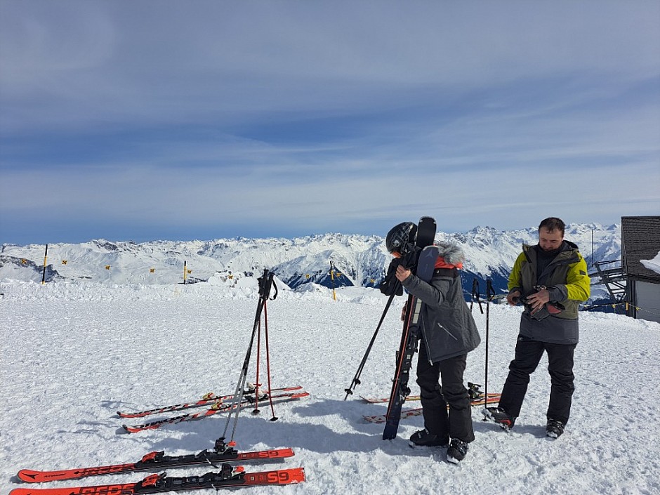 Parsenn Davos - Klosters 14.a16.3.2024 Švýcarsko (2)