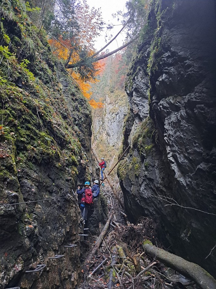 Ferratka Kyseĺ 27.10.2024 Slovenský Raj (14)