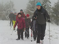 2-Trasa L3 na Velkou Raču a do Staré Bystrice 10. Mezinárodní zimní sraz 25.-28.1.2018 Oščadnica (11)