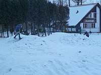 Běžkařské a Sokecovy družinovky 27.-28.2.2018 Bělský les a klubovna (7)