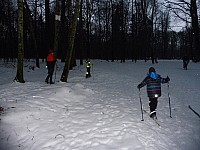 Běžkařské družinovky 13.-14.2.2018 Bělský les (2)