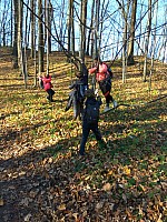 2-přes Šostýn na Bezručovu vyhlídku Hájenka 9.-11.11.2018 Janíkovo sedlo Kopřivnice (4)