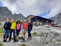 Přes 5 chat a Priečne sedlo 7.8.2021 Vysoké Tatry