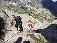 Přes 5 chat a Priečne sedlo 7.8.2021 Vysoké Tatry (66)