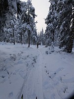 2-běžky z Ovčárny až na Stříbrné hory 10.-12.12.221 Jeseníky (17)