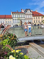 Rynek i centrum Bielsko-Biala 21.7.2024 Polsko (2)