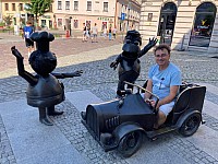 Rynek i centrum Bielsko-Biala 21.7.2024 Polsko (20)