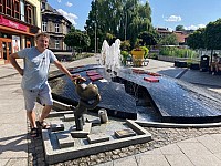 Rynek i centrum Bielsko-Biala 21.7.2024 Polsko (24)