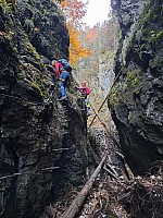 Ferratka Kyseĺ 27.10.2024 Slovenský Raj (13)