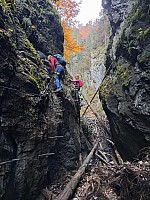 Ferratka Kyseĺ 27.10.2024 Slovenský Raj (25)