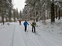 Stříbrné Hory a Jeseníky 6.-8.12.2024 běžkařské (14)